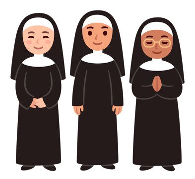 nun clipart|350+ Nun Clip Art Stock Illustrations, Royalty.